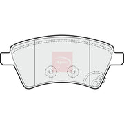 Apec Front Brake Pad Set fits Fiat Sedici 2006-2014 1.6 1.9 2.0