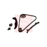 Apec Timing Chain Kit Set 124 Links fits Citroën C1 2005-2014 1.0