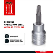 Teng Tools 3/8" TPX Bit Socket TPX45 Teng Tools - Dynamic Drive