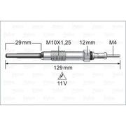 Valeo Diesel Engine Glow Plug 345232