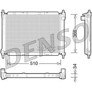 Denso Engine Radiator DRM46037
