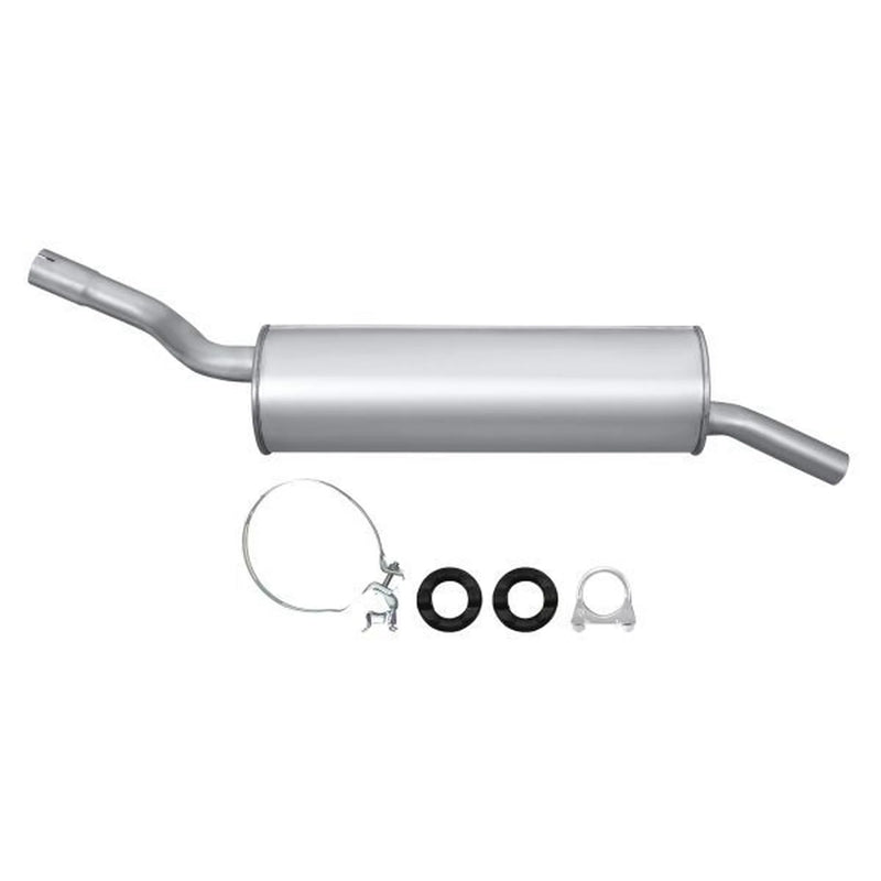 Hella End Silencer Rear fits BMW 3 1982-1988