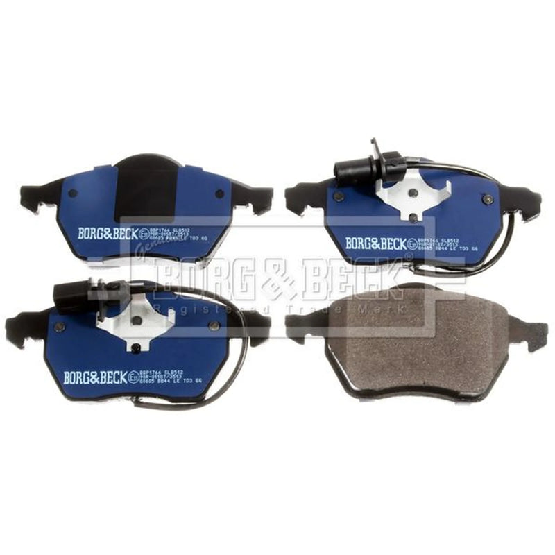 Borg & Beck Front & Rear Brake Discs & Pads fits VW Passat B5.5 2000-2005