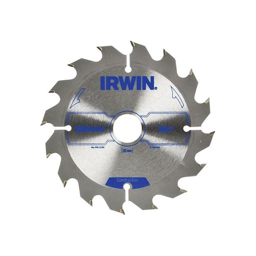Irwin® Construction Circular Saw Blade 125 x 20mm x 16T ATB IRWIN® - Dynamic Drive
