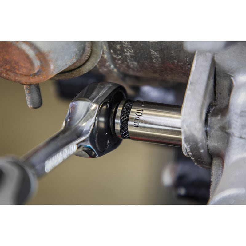 Sealey Socket Set 13pc 1/4"Sq Drive Metric Black Series AK7990 Sealey - Dynamic Drive