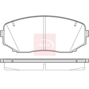 Apec Front Brake Pad Set PAD2379