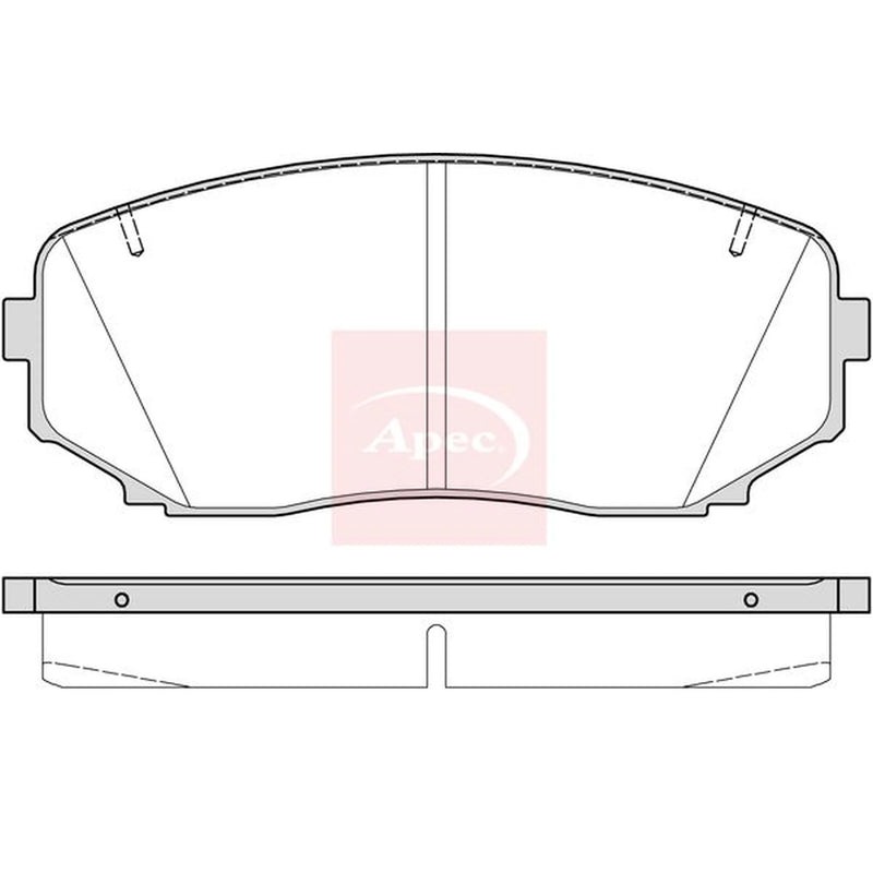 Apec Front Brake Pad Set PAD2379