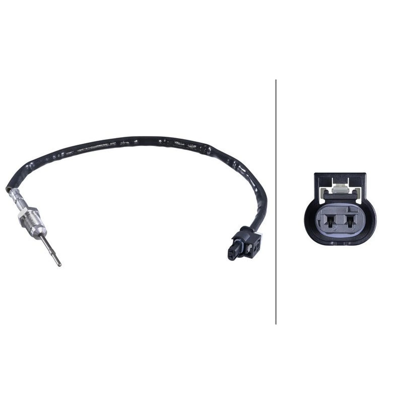 Hella Exhaust Gas Temperature Sensor before catalytic co 6PT 358 284-231