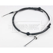 Borg & Beck Handbrake Cable Right Rear BKB3896