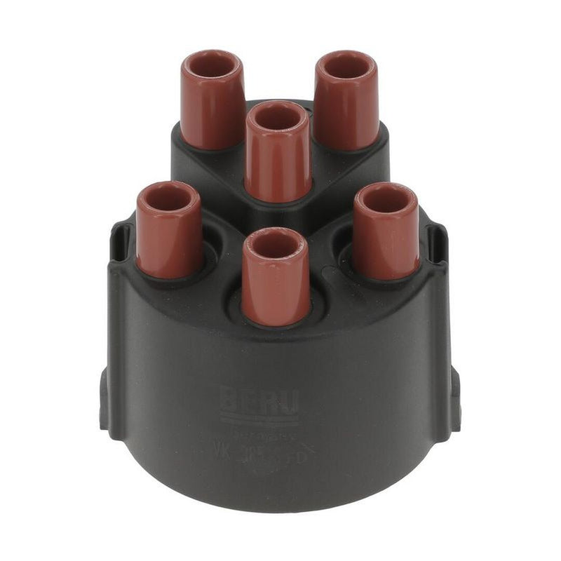 BERU Distributor Cap fits Audi 100 C3 1984-1990 2.0 2.2 2.3