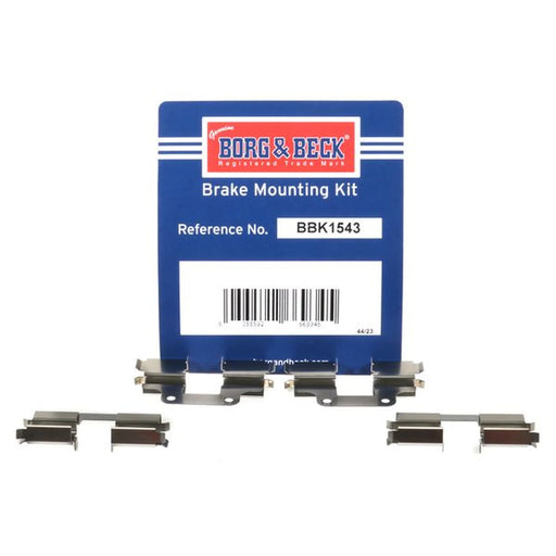 Borg & Beck Brake Pad Accessory Fitting Kit Rear BBK1543