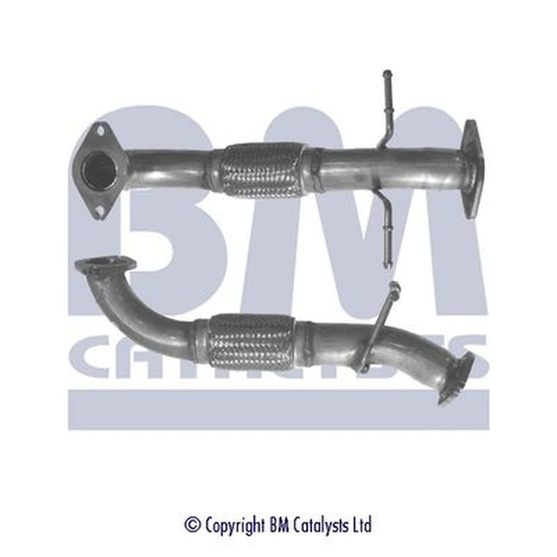 BM Catalysts Exhaust Pipe OD fits Ford C-Max 2007-2010 1.6