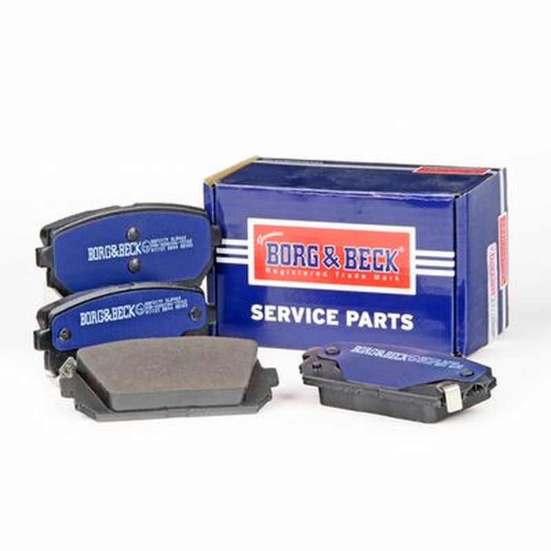 Borg & Beck Rear Brake Solid Discs & Pads fits Kia Carens III 2006-2013 1.6 2.0