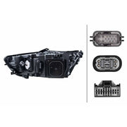 Hella Headlight Headlamp LED Right fits Audi A6 Allroad C7 2012-2018 3.0