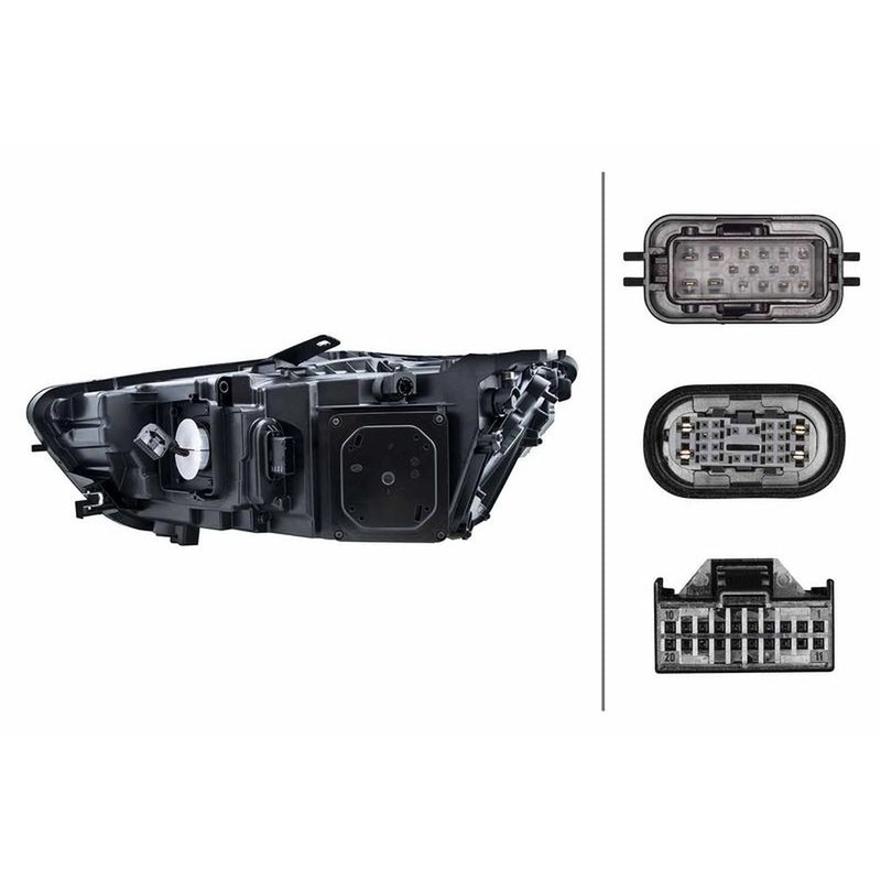 Hella Headlight Headlamp LED Right fits Audi A6 Allroad C7 2012-2018 3.0