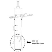 KYB Shock Absorber Damper Strut Front fits VW California T5 Camper 2009-2015 2.0
