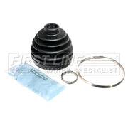 First Line Drive Shaft Bellow Kit Rear Left fits Nissan Navara NP300 2005 on 2.5