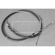 Borg & Beck Handbrake Cable Right Rear BKB3347