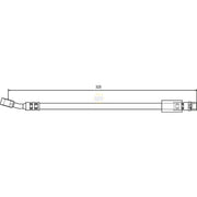 NAPA Brake Hydraulic Hose Line Front NBH1047