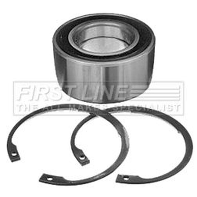 First Line Wheel Bearing Kit fits Audi 100 C3 1982-1991 1.8 2.0 2.2 2.3 2.4 2.5