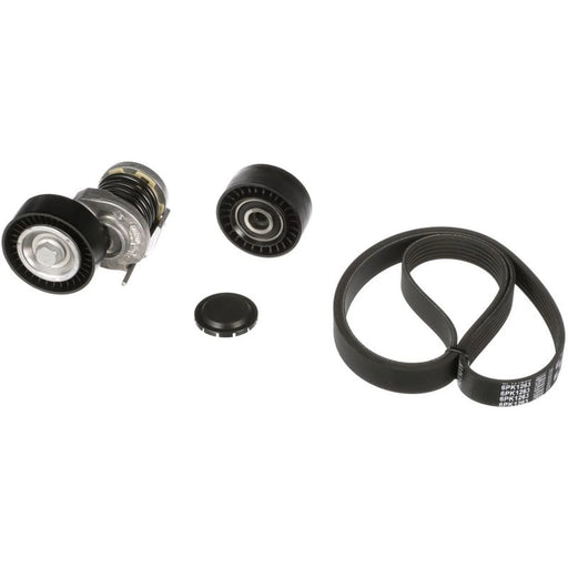 Gates V-Ribbed Belt Set fits Audi A4 Allroad B8 2009-2016 2.0