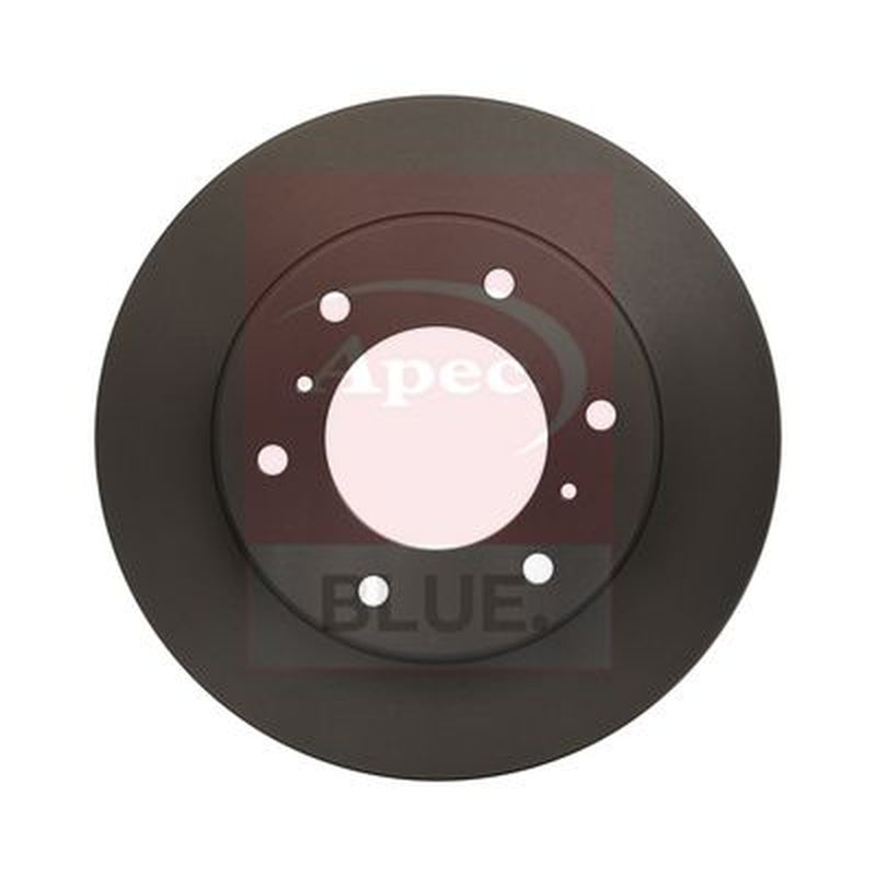 Apec 2 x Vented Brake Discs fits Mitsubishi L200 / Triton 2005-2015 2.5