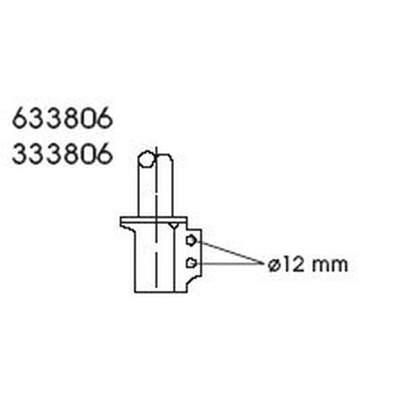KYB 2 x Shock Absorbers fits Renault Extra 1985-1998 1.0 1.1 1.2 1.4 1.6 1.9