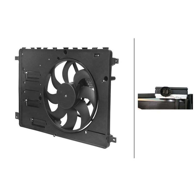 Hella Engine Cooling Fan fits Ford Galaxy 2006-2015 2.0