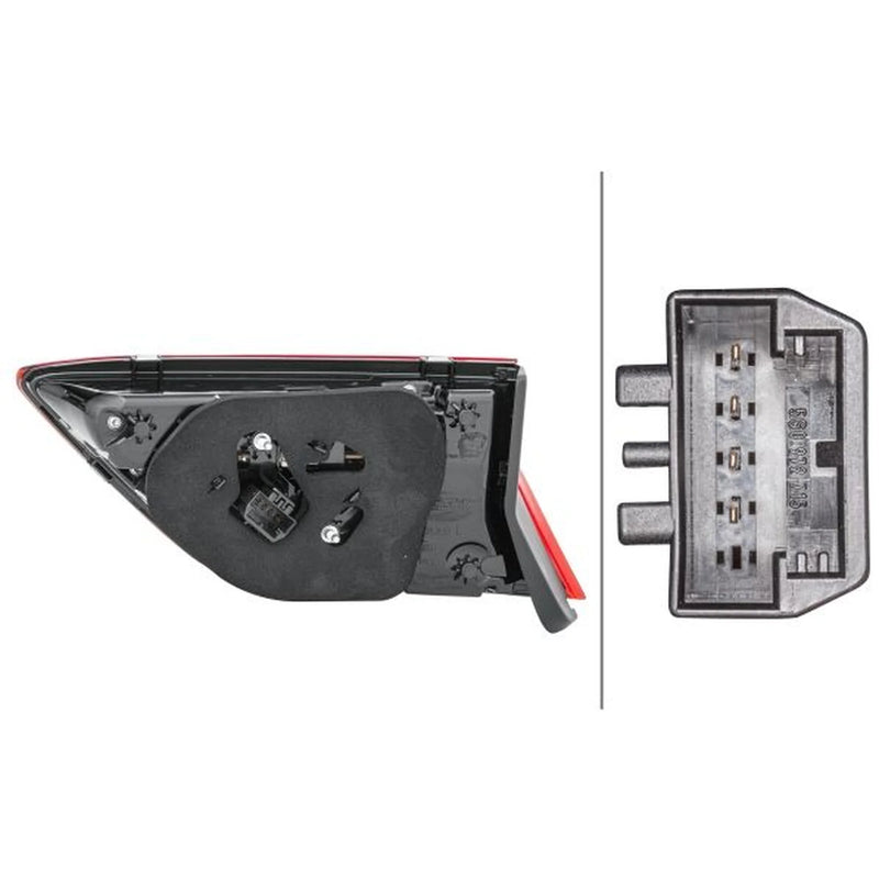 Hella Tail Light / Lamp LED Left fits VW Tiguan 2016-2024 1.4 1.5 1.6 2.0