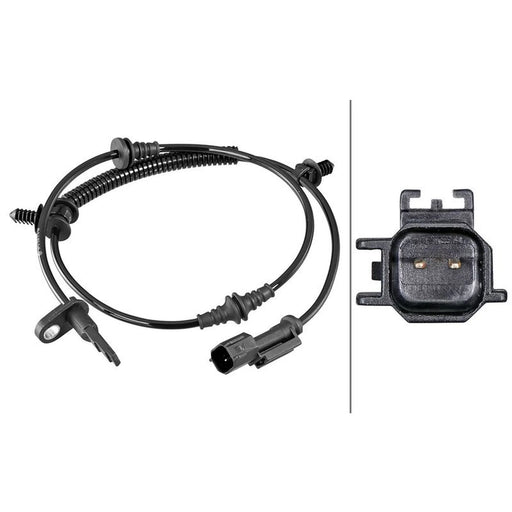 Hella ABS Wheel Speed Sensor Rear fits Ford Usa Explorer 2010 on 3.5
