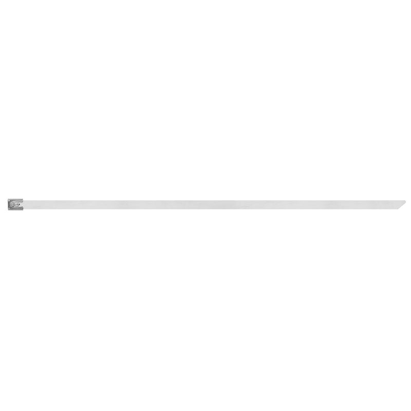 Sealey Stainless Steel Cable Tie 300mm x 7.9mm - Pack of 100 CTSS379 Sealey - Dynamic Drive