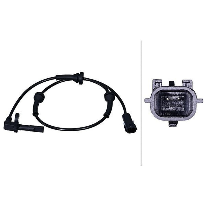 Hella ABS Wheel Speed Sensor Front fits Nissan Interstar 2021-2024