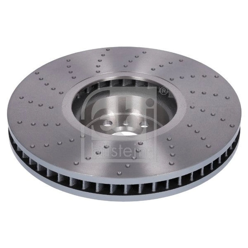 Febi 2 x Front Slotted/Perforated Brake Discs 179592