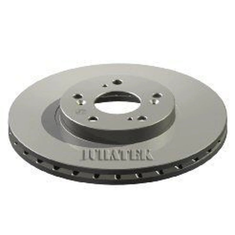 Juratek Front Brake Vented Discs & Pads fits Honda Civic VII 2001-2005 2.0