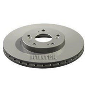 Juratek Front & Rear Brake Discs & Pads fits Honda Civic VII 2001-2005 2.0