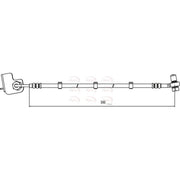 Apec Brake Hydraulic Hose Line Front Left HOS4009