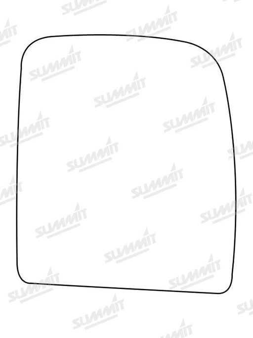 Summit Heated Base Plate With Commercial Mirror Glass fits Fiat Scudo, Cit Jumpy, Peugeot Expert RHS Summit - Bars 4 Cars