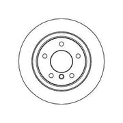 Abtex Front Vented & Rear Vented Brake Discs & Pads fits BMW 3 1998-2007