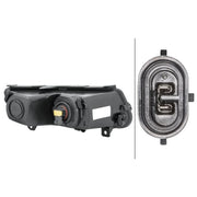 Hella Front Left Fog Light H8 fits VW Polo V 2009-2022 1.0 1.2 1.4 1.6 1.8 2.0