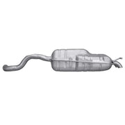 Hella End Silencer Rear fits Audi A3 1996-2003 1.8 1.9