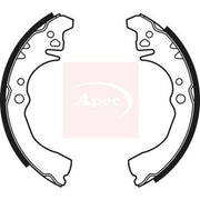 Apec Brake Shoe Set Axle Kit fits Daihatsu Naked 1999-2005 0.7