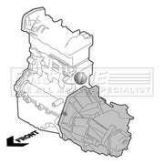 First Line Engine Mount Mounting fits Opel Astra G 1998-2009 1.4 1.6 1.7 1.8