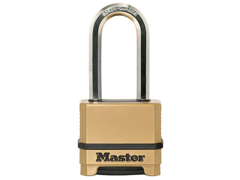 Master Lock Excell™ 4-Digit Combination 50mm Padlock - 51mm Shackle Master Lock - Dynamic Drive