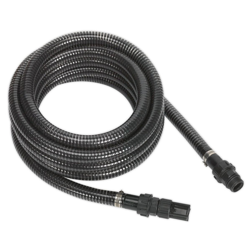 Sealey Solid Wall Suction Hose for WPS06025mm x 7m WPS060HL Sealey - Dynamic Drive