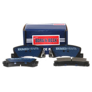 Borg & Beck Front & Rear Brake Discs & Pads fits Toyota Celica 1988-1989 2.0