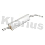 Klarius Box With Centre Pipe Centre fits Seat Mii 2011-2019 1.0