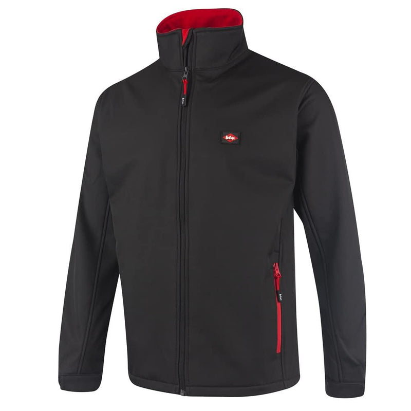 PowerTec Softshell Jacket Black L LCJKT450-L Lee Cooper - Dynamic Drive