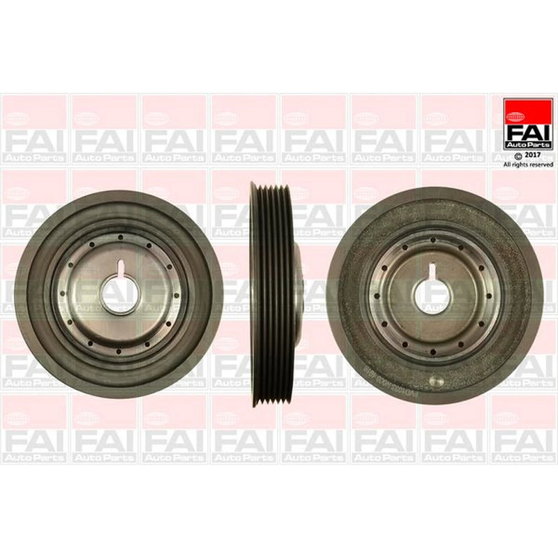 FAI Crank Shaft Belt Pulley fits Dacia Dokker 2012-2021 1.5