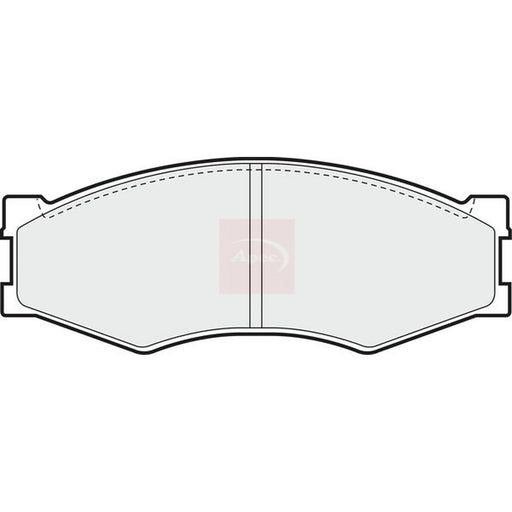 Apec Front Brake Pad Set PAD461