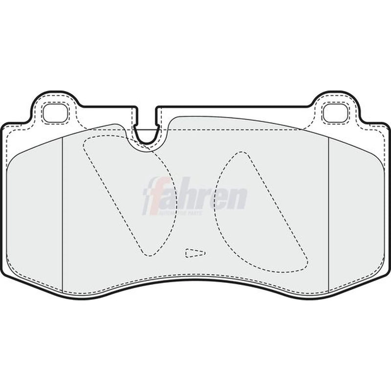 Fahren Front Brake Pad Set FBP4267